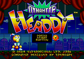 Screenshot Thumbnail / Media File 1 for Dynamite Headdy (Japan) [En by MIJET v20070428]